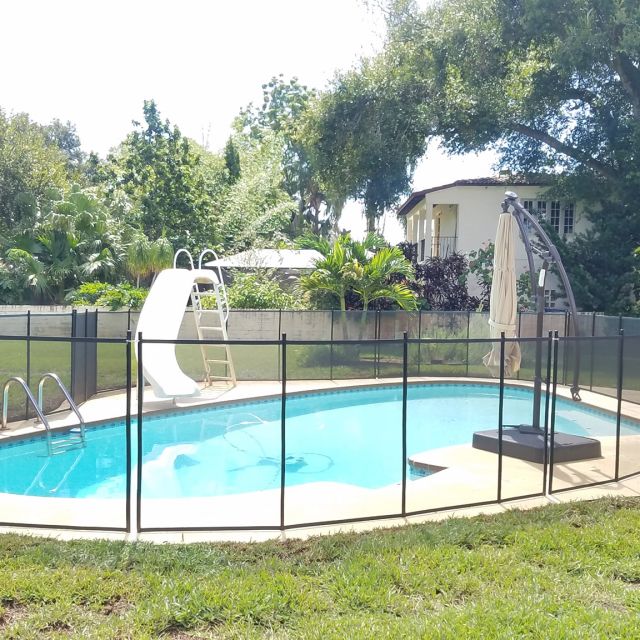pool safety fence in seminole